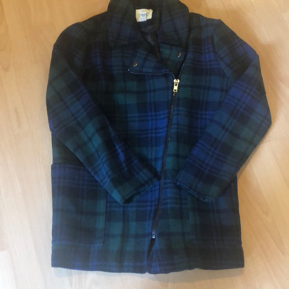Checkered coat